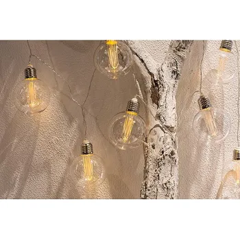 Vánoční dekorace Starlux EDISON LED světelný řetěz, 3 m, teplá bílá&nbsp;121204-4