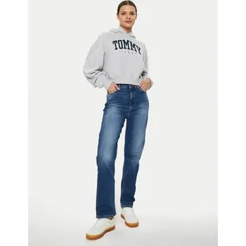 Dámská mikina Tommy Jeans Mikina Varsity DW0DW19291 Šedá Relaxed Fit M