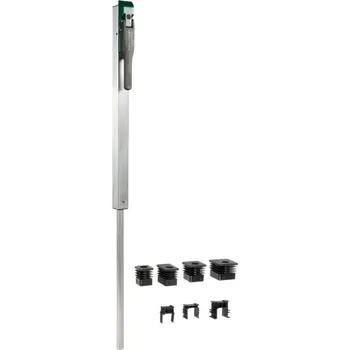 příslušenství k bráně LOCINOX Vnitřní zástrčka profilu dveří pro křídlové brány SUBY-SILV