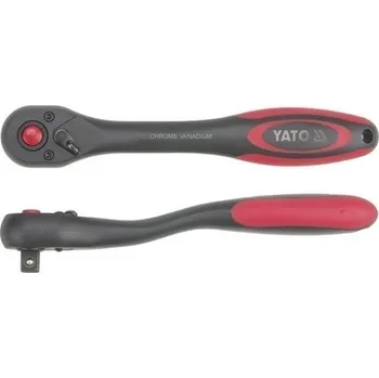Gola sada Vyhnutá ráčna 1/4", 144 mm, YATO - YT-0293