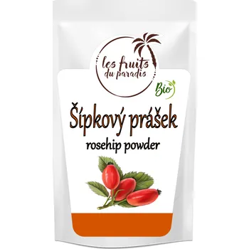 Sušená potravina Šípkový prášek BIO 200 g LES FRUITS DU PARADIS