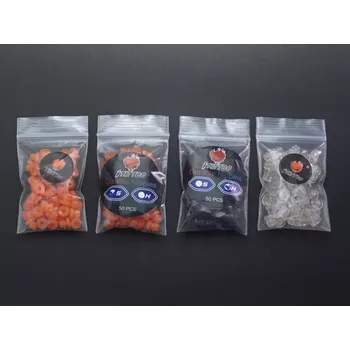 Gumičky pro montáž jehel 50 ks - měkké (AT)