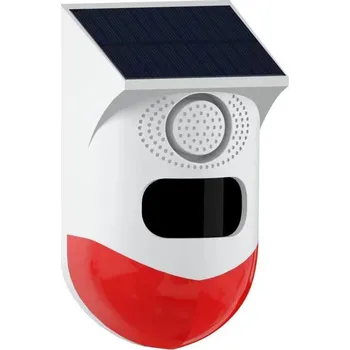 Poplachová siréna Bentech Autonomní siréna se solárním panelem Bentech A100S