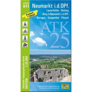 ATK25-H11 Neumarkt i.d.OPf. (Amtliche Topographische Karte 1:25000) - Landesamt für Digitalisierung, Breitband und Vermessung