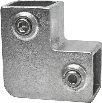 Stavební profil Pozinkovaná spojka pro jekl 40x40mm, tvar L