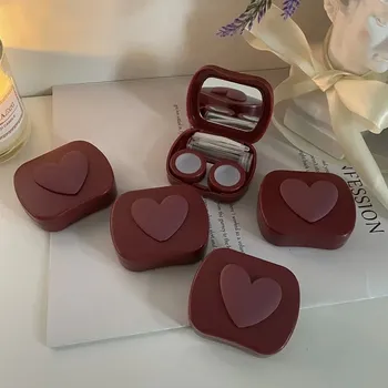 Kontaktní čočky Minimalistické pouzdro na kontaktní čočky s motivem srdce