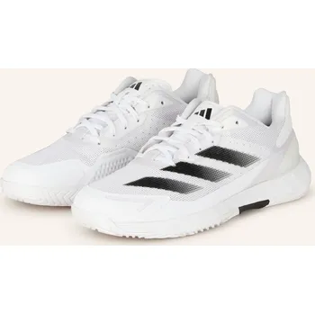 Pánská obuv Adidas Pánské Tenisové Boty Defiant Speed 2, bílá / černá, 46,5