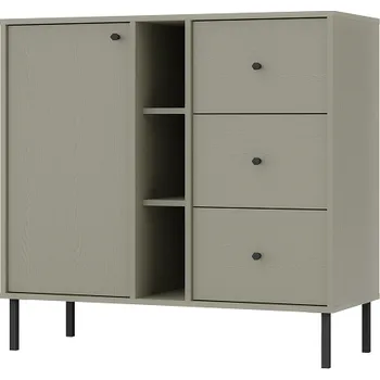 Komoda Moderní komoda se zásuvkami Tokio - eukalyptus