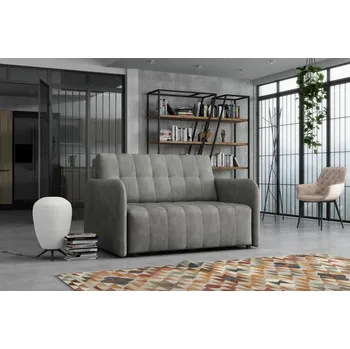 Pohovka Falco Rozkládací pohovka Vivian Grand II s úložným prostorem, šedá country 17