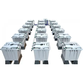 Alien Hydroponics Rain 18Pot Varianta: Silver 15L