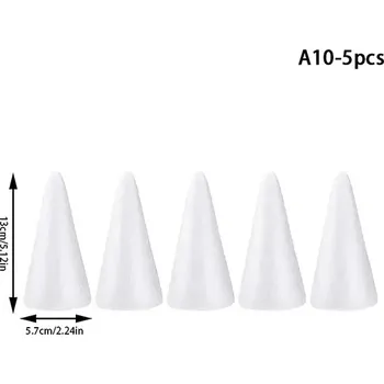 Vánoční dekorace Polystyrenový vánoční kužel pro DIY dekorace - a10