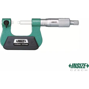 Třmenový mikrometr na měření šroubového závitu 50-75/0,01 mm INSIZE