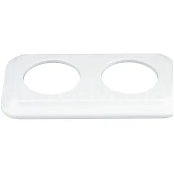 vypínač VINTAGE 2 rámeček bíla hranatý keramika K2-S462