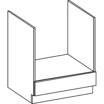 Kuchyňská skříňka Spodní kuchyňská skříňka GREY DK60 pro vestavnou troubu