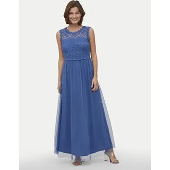 Dámské šaty Vila Večerní šaty Lynnea 14052673 Modrá Regular Fit 40