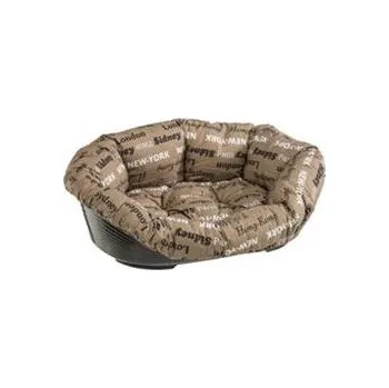 Pelíšek pro psa Polštář SOFA 8 bavlna města 85x62x28,5cm FP 1ks