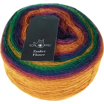 Příze Schoppel Wolle Zauber Flower Pro 1505 Kunterbunt (Příze Zauber Flower Pro 1505 Kunterbunt)