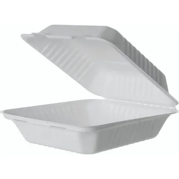 Jednorázové nádobí Menubox jednodílný z cukrové třtiny BIO bal.250ks