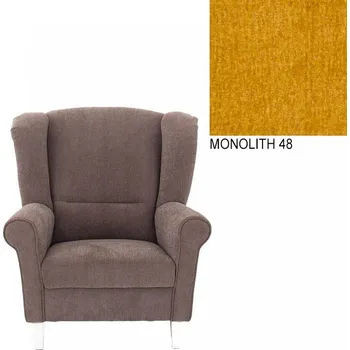 Křeslo AVA JIM XXL Čalúnená časť MONOLITH 48 KRESLO XXL