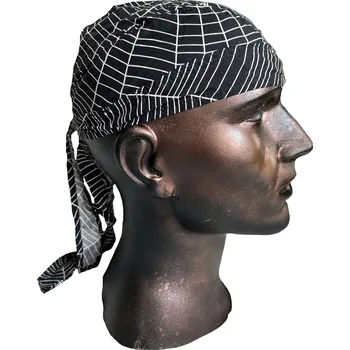 Šátek šátek na hlavu (čepička) bavlněný pavouk