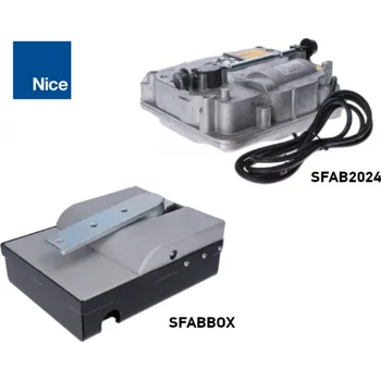 Pohon brány Sada podzemního pohonu NICE S-Fab SFAB2024 s boxem NICE SFABBOX