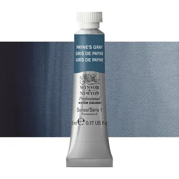 Vodová barva Akvarelová barva Winsor & Newton Professional, 5ml - Payne's Gray