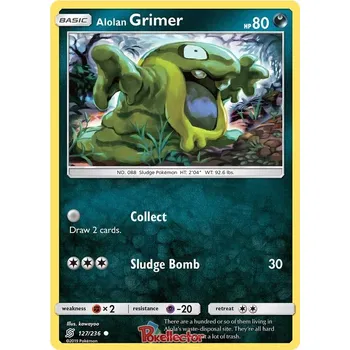 Sběratelská karetní hra Alolan Grimer 127/236 - Unified Minds Typ karty: Non-Holo