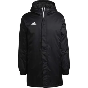 Pánská fotbalová bunda adidas ENTRADA 22 STADIUM JACKET XL Černá, Bílá