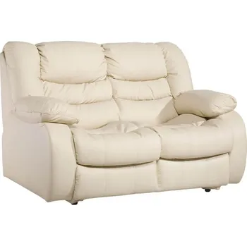 Pohovka Dvoumístná pohovka ONALD kůže Potah: kůže Madras white