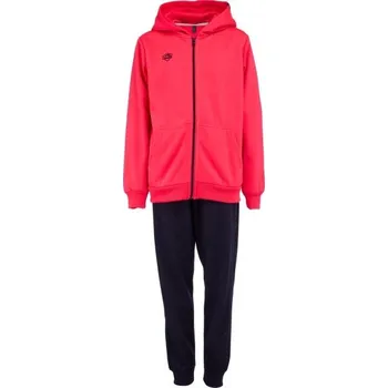 Dívčí tepláková souprava Lewro METY 152/158 Růžová, Černá