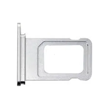 Šuplík SIM iPhone 11 white / silver