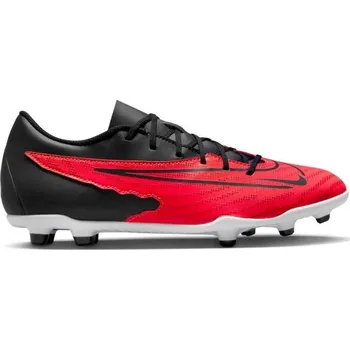 Kopačky Pánské kopačky Nike PHANTOM GX CLUB FG/MG 11.5 Červená, Černá, Bílá
