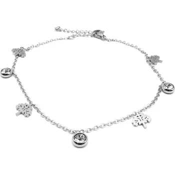 Náramek Steel Jewelry Náramek na nohu (kotník) STROM ŽIVOTA z chirurgické oceli NK090373 dárkové balení zdarma