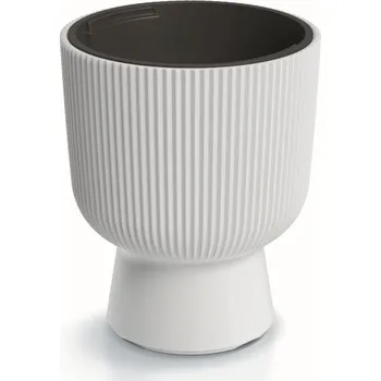 Květináč Květináč MILLA IV bílý, varianta 23,9 cm