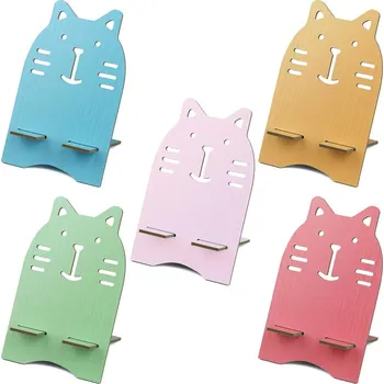 Držák do auta Interlook PSI-CF002-CAT | Stojan, držák na telefon ve tvaru koťátka Żółty