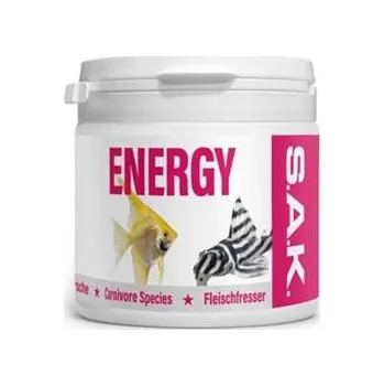 Krmivo pro rybičky S.A.K. energy 75 g (150 ml) velikost 2