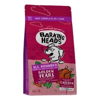 Krmivo pro psa BARKING HEADS All Hounder Golden Years Chicken 2kg