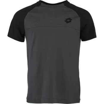 Pánské tričko Pánské tričko Lotto TRAINING TEE M Tmavě šedá, Černá