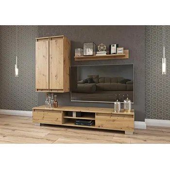 Obývací stěna Obývací stěna, sestava OHIO dub artisan