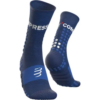 Pánské ponožky Běžecké ponožky Compressport ULTRA TRAIL SOCKS T1 Modrá