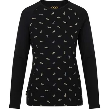 Dámské tričko Dámské tričko LOAP ABZUKA XS Černá, Bílá