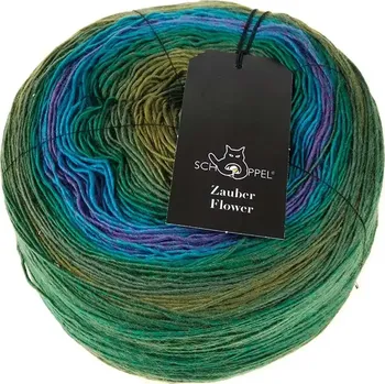 Příze Schoppel wolle Zauber Flower 2365 Mittelland (Příze Zauber Flower 2365 Mittelland)