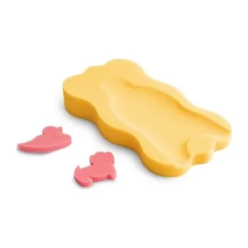 Nočník Matračka - houba ke koupání miminek Midi - žlutá