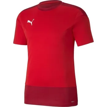 Pánské tričko Pánské fotbalové triko Puma TEAMGOAL 23 TRAINING JERSEY TEE L Červená, Bílá