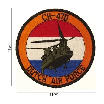 Nášivka Nášivka textilní 101 Inc CH-47D Dutch Airforce - barevná