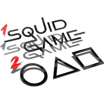 Samolepicí dekorace na vozidlo Samolepka Squid Game (Hra na oliheň) - 10