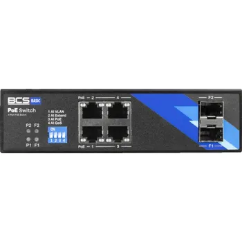 Switch BCS BASIC PoE Switch BCS-B-ISP04G-2SFP