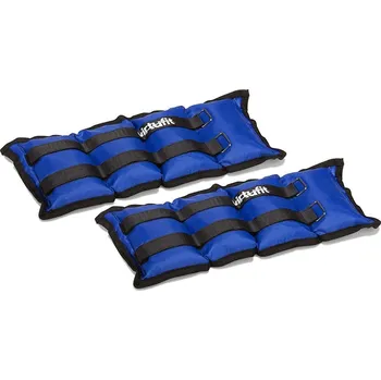 Zátěžové oblečení Zátěže na ruce nebo kotník VIRTUFIT 2 x 1 kg - modré