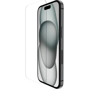 Belkin SCREENFORCE™ TemperedGlass Anti-Microbial sklo iPhone 15/iPhone 14 Pro