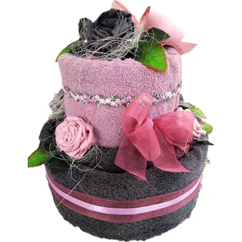 Veratex Textilní dort dvoupatrový 3